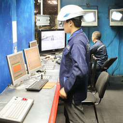 KSP Steel Decentralized Control Room - DAQRI Industrial IoT Case Study