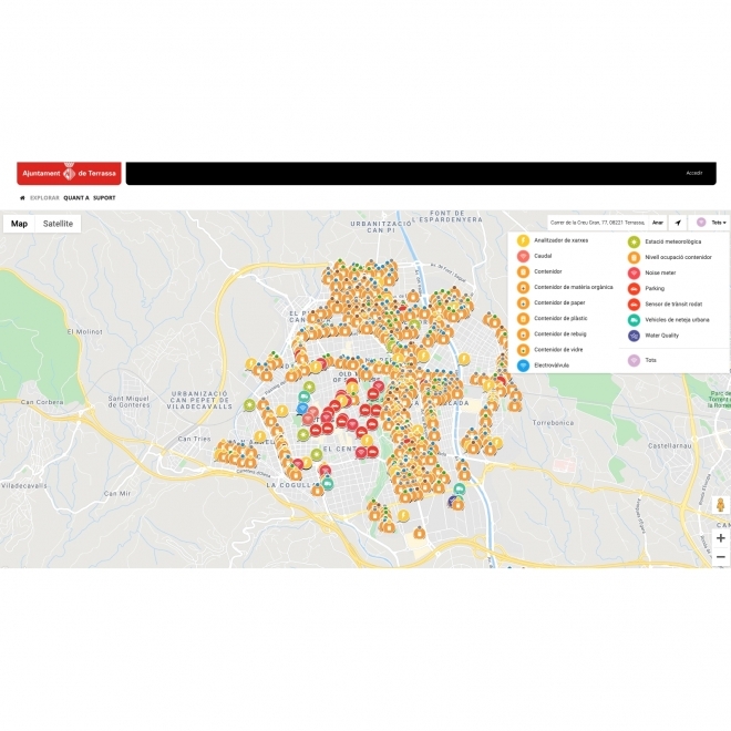 Sentilo Terrassa (Smart City Open Data) - Opentrends Industrial IoT Case Study